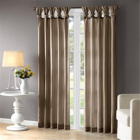 Madison Park Emilia Window Curtain, Taupe WIN40-122